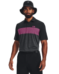 Men's Ua Playoff 3.0 Stripped Polo - Black LG