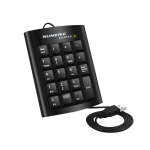Ergonomic One Hand USB Wired Numeric Keypad K015