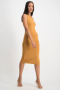 Amanda Basic Dress - Brown Sugar - S