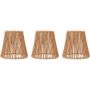 3PCS Small Lamp Shades Replacement Handwoven Lampshade For Floor Lamps