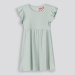 GIRLS Flutter Sleeve Dress - 10 Aqua