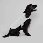 The Quilted Wrap Dog Jersey - Medium Gray