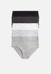 10-PACK Hipster Briefs - Dark Grey Marl light Grey Marl