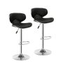 Nu Dekor - Stella Bar Stool - Set Of 2 - Black