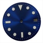 NH35 29MM Sun Pattern Dial For Japan NH35 Movement Watch Parts Blue