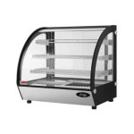 Heated Countertop Curved Display Cabinet 0.7M