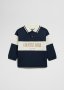 Organically Grown Cotton Logo Rugby T-Shirt