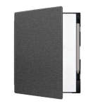 Remarkable Paper Pure Slim Woven Folio Cover With Pen Holder Gray
