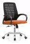 Tocc Ital Mesh Medium Back Office Chair - Orange