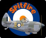 Spitfire Egg Plane Mouse Pad