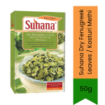 Dry Fenugreek Leaves Kasuri Methi 50G - Aromatic Dried Methi For Curries Gravies & Dal Tadka Enhances Flavor & Authentic Indian