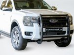 Ford Ranger Next Gen 2023+ Bullbar Black Not Pdc Friendly 409 Stainless Steel PC Black Asb