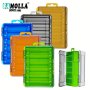 1PC Double Sided Fishing Tackle Box For Hooks Lures And Baits - Portable Fishing Accessories Organizer