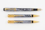 Parker Duofold Centennial Mkii Set – Grey Pearl Pre-loved
