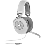 Corsair HS65 Surround Wired Gaming Headset White For Pc mobile console