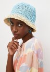 Superbalist Crochet Bucket Hat - Natural & Blue