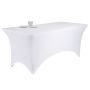 Stretch Trestle Tablecloth - White