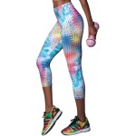 Custom Ladies 3 4 Running Tights