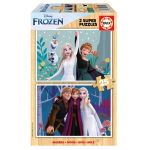 Educa Disney - Frozen Puzzles 2X25 Pieces