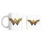 Wonder Woman Emblem Mug And Coaster