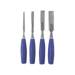 Fragram - Sharp Blue Wood Chisel - 4 Piece