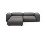 Three Module Chaise Sofa - Knit - Dark Grey - 272CM X 220CM