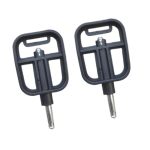 Yiju 2PCS Kids Baby Tricycle Pedals Toddlers Tricycle Pedals Anti Slip Repair Parts Practical Replacement For Children Trikes