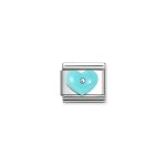 Composable Heart Turquoise Stone Symbol