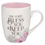 Mug - The Lord Bless You And Keep You Pink Interior