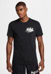 Nike Dri-fit Brand Read Tee- Black