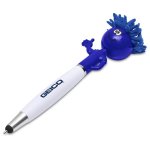 Moptopper Thumbs-up Stylus Ball Pen & Screen Cleaner - Yellow