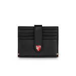 Ducati Black Leather Card Case