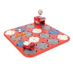 34PCS Children's Educational Fire Series Road Builder Game WJ-639