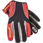 Tork Craft Mechanic Glove XS Synthetic Leather Reinforced Palm Spandex Red