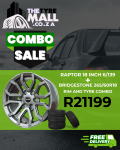18 Inch 6 139 & Tyre Combo Ford Ranger Toyota Hilux Toyota Fortuner Nissan Navara