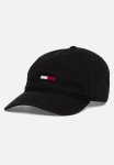 Tommy Hilfiger Tjm Elongated Flag Denim Cap - Black