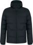 Tokyo Laundry - Men's Quilted Puffer Jacket With Hood In Jet Black - Parallel Import