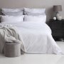 Oxford Duvet Cover - 100% Cotton - 200TC - White