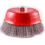 Tork Craft Wire Cup Brush 150 X M14 Crimped Stainless Steel Tcw
