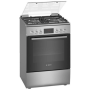 Bosch 60CM Gas / Electric Cooker Stainless Steel HXQ38AE50M