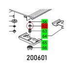 Festool Hexagon Nut Din 439-M6