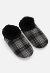 Mens Flannel Plaids With Cb Heel - Grey
