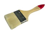 Brushes Paint Red Tip Wooden Handle 75MM