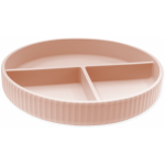 Silicone Suction Plate - Rose