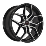 14" A-line Hostage 4 100 & 4 108 Black Machine Face Alloy Wheels - Autostyle Motorsport South Africa