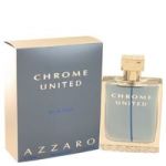 Chrome United Eau De Toilette Spray By Azzaro - 100 Ml Eau De Toilette Spray