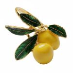 Nicolson Russell Lemon Napkin Rings 4PC