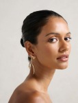 Signature Bonnie Bow Drop Earrings - 0 Gold
