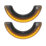 Kr Fork Indicator/ Drl Light Set: LED Amber/ White Light