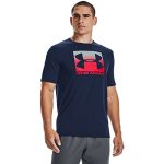 Under Armour Men's Boxed Sportstyle Short-sleeve T-Shirt Academy Blue 408 red Small